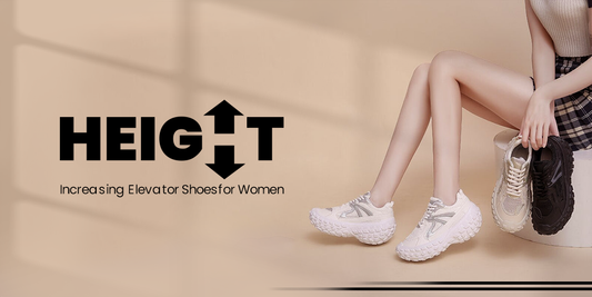 Height Increasing Elevator Shoes for Women
