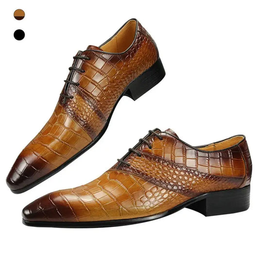 Brown Leather Oxford Dress shoes