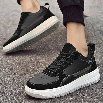 8CM Men's Elevator Sneakers: Breathable Sports and Casual Shoes